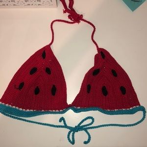 🍉Watermelon Crochet Bikini Top🍉